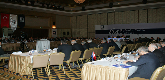 64. Başkanlar Kurulu Toplantısı Ankara'da ger&ccedil;ekleştirildi